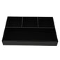 Cabilock Desktop Storage Box 12X7.87X1.69In with Separate Tray Jewelry Organizer Sundry Holder for Keys Accessories and Small Items