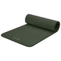 Retrospec Solana Yoga Mat Thick 1/2in Non-Slip Workout Mat with Nylon Strap - 72x24in Exercise Mat for Pilates, Stretching & Fitness - BPA Free, Easy Clean - color: Wild Spruce
