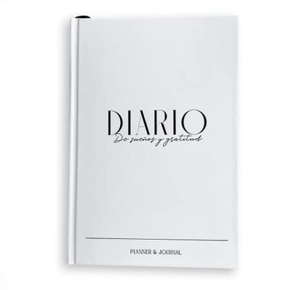 Daily Gratitude Journal & Dreams Planner (Spanish Edition) | Undated 2-in-1 | For Mindfulness, Purpose & Success | Includes Mirror for Affirmations & Luxury Gift Box – Stay present while achieving your dreams - Diario de Sueños y Gratitud