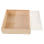 Acrylic Storage Box Sliding Lid Multi-functional Organizer for Jewelry and Trinkets Sturdy Acrylic Lid Suitable for Home and Office Use