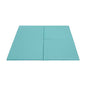 ECR4Kids SoftZone Play Patch Activity Mat Squares, Modular Playmat, Seafoam, 4-Pack - color: Seafoam