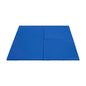 ECR4Kids SoftZone Play Patch Activity Mat Squares, Modular Playmat, Blue, 4-Pack - color: Blue