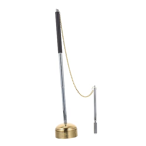 POPETPOP Flexible Telescopic Buddhist Chime for Temple Rituals Meditation Sound Handbell Instrument Clear Crisp Knocking Sturdy Material Buddha Utensil for Prayer and Dharma Use