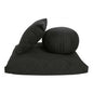 Buckwheat Zafu, Zabuton and Support Meditation Cushion Set (3pc), Black - color: Black
