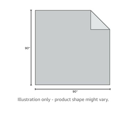 100% Cotton Waffle Blanket (Dark Grey - Queen Size - 90 * 90''), Pre-Washed and Anti-Shrinkage Soft Lightweight Bed & Couch Blanket, 380 GSM Waffle Weave Throw Blanket for All Seasons - color: Dark Grey, size: Queen (90"*90")