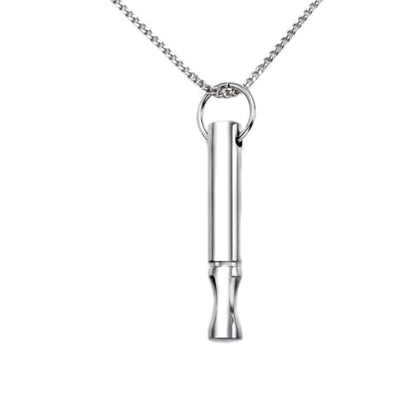 Breathing Easy Necklace, Mindfulness Breathing Stainless Steel Pendant for Stress Relief, Anxiety Management & Smoking Cessation Aid, Intricate Engraving for Men Women - color: B-Sliver