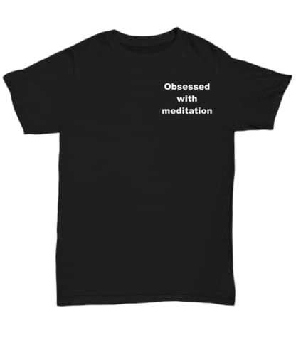 Meditation, Yoga Shirt Men and Women, Meditation Shirt, Yoga Gifts, Yoga Teacher Gifts, Relax Gifts for Her for Him - size: 3X-Large