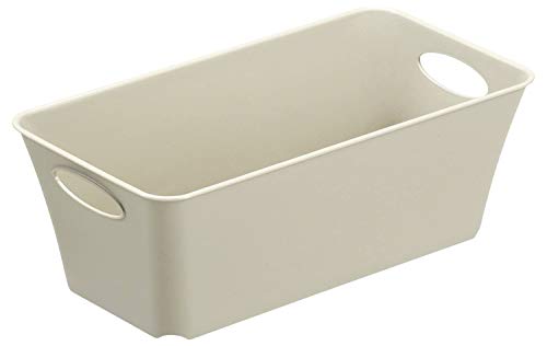 Rotho Living Storage Box 2 Litre, One Size, Cappucino-Brown - color: Cappucino-brown, size: One Size