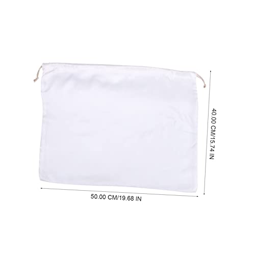 FRCOLOR 2Pcs Capacity Drawstring Storage Bag Lightweight Household Finishing Bag for Clothing Travel and Organization