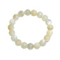 Natural Handmade Healing Chakra Bracelet - color: 12mm-Green Moonstone-FOR 8-8.7 INCH WRIST