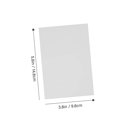 ARTIBETTER 100pcs Blank Word Cards Simple Stylish Diy Cards for Daily Use Messaging Plans Inspiration Lightweight and Compact