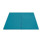 ECR4Kids SoftZone Play Patch Activity Mat Squares, Modular Playmat, Turquoise, 4-Pack - color: Turquoise