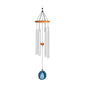 Blue Agate Meditation Chimes for Relaxing Sound Healing, 2-YEAR WARRANTY
