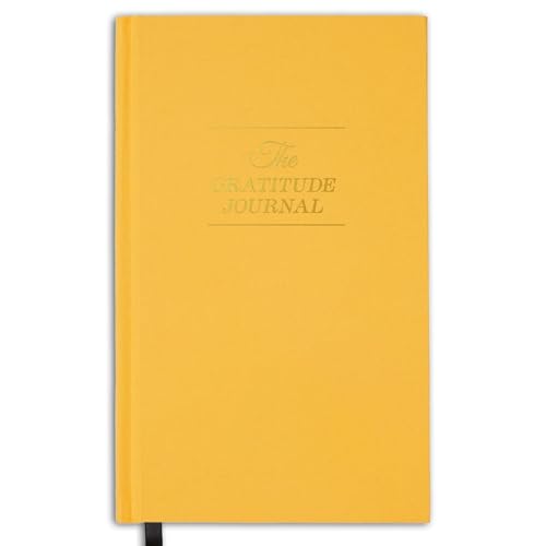 The Original Gratitude Journal 2026 with Inspiring Quotes & Mindful Prompts for Happiness and Positive Mindset - Notebook for Affirmation, Reflection & Optimism - Premium Hardcover Yellow - color: Sunshine Yellow