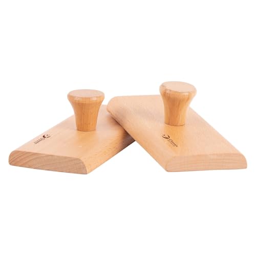 Classic World Wooden Percussion Sand Blocks - Musical Instrument for Children