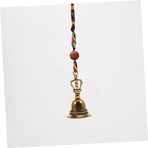 Meditation Healing Spiritual Bell 2Pcs Hand Hand held Bell Buddhist Charm