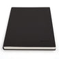 Large Blank Notebook Journal for Writing Drawing, Soft Faux Leather Cover, 100GSM Papers, 320 Pages, A4 8.4x11.4 inches Sketch Book (Black, Plain) - color: Black, Plain