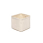 Foldable Storage Bins with Lids Cotton Canvas Rectangular Storage Box Ideal for Organization Lightweight and Durable (5.12 x 5.12 x 4.72) - size: 5.12 x 5.12 x 4.72"
