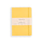 myPAPERCLIP Executive Series A5 Ruled Notebook | 192 Pages, 80 GSM, Soft Cover, A5 (5.83 x 8.27 in) | Flat Lay | Bookmark, Elastic Closure & Back Pocket | Yellow - color: Yellow, size: A5, Ruled