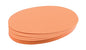 Franken UMZ 1119 04 Prompt Cards Oval 11 x 19 cm 130 GSM Pack of 500 Yellow 500 Stück red - color: Red, size: 500 Stück
