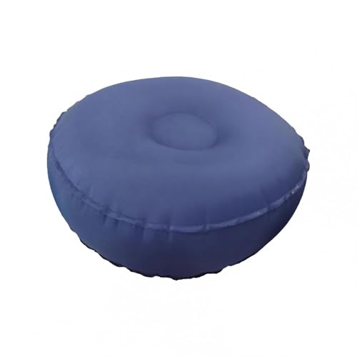 pistro Inflatable Meditation Cushion - Portable & Lightweight Yoga Pillow for Indoor Outdoor Travel Office- Black