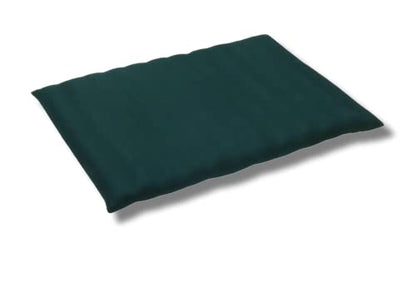 NutriBuck® | Meditation | Yoga | Cushion | (Zabuton Mat) | Filled with Buckwheat Hulls | (Dark Green)