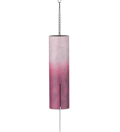 Regal Art & Gift Shoreline Wind Bell Chimes - Outdoor Decorative Metal Hanging Chime - Relaxing Sound for Yard, Patio, Porch or Garden - Flamingo