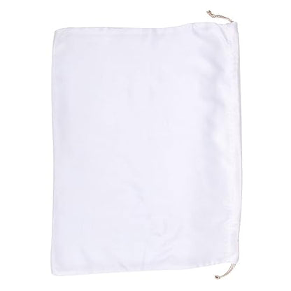 2Pcs Durable Drawstring Storage Bag Lightweight Household Clothing and Shoes Pouch Satin Dustproof Packing Finishing Bag for Home Organization
