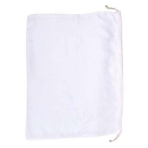2Pcs Durable Drawstring Storage Bag Lightweight Household Clothing and Shoes Pouch Satin Dustproof Packing Finishing Bag for Home Organization