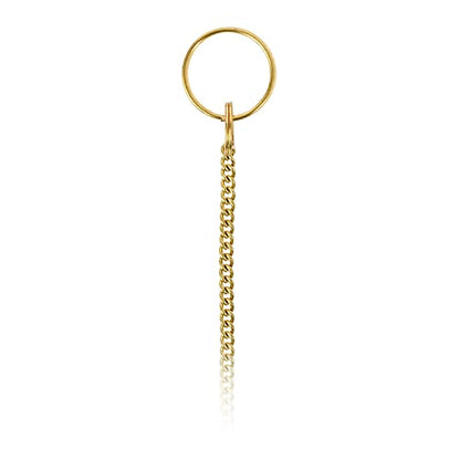 Incense Garden Windchime Brass - 8 Inches Length (OM) - color: Om