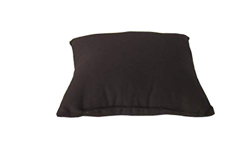 Kapok Zafu, Zabuton and Support Meditation Cushion Set (3pc) - color: Brown