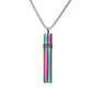 528 hz Breathing Necklace, Anxiety Necklace, 528 hz Whistle Breathing Necklace for Meditation Tuning Tools, Mindful Calming Stress Relief for Women, Men - color: Multi color