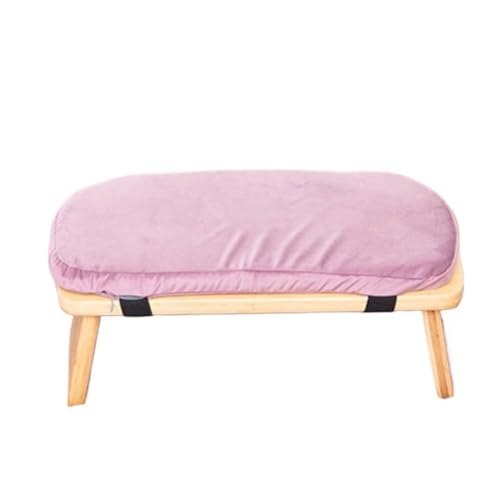 Kneeling Chair,Meditation Bench Kneeling Stool,Home Meditation Bench, Yoga Bench, Sports Sitting, etc., Bench with Cushion, Suitable for Women and Men for Home Meditation, Prayer, Yoga(Pink) - color: Pink