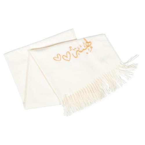 Decorative Prayer Shawl Unisex Islamic Scarf Meditation Shawl Comfortable Touch