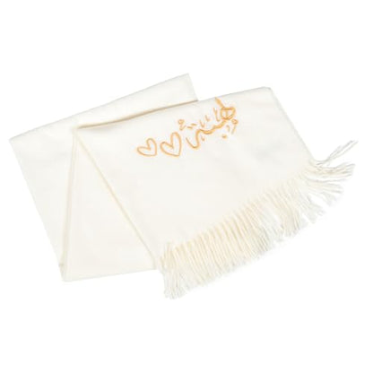 Decorative Prayer Shawl Unisex Islamic Scarf Meditation Shawl Comfortable Touch