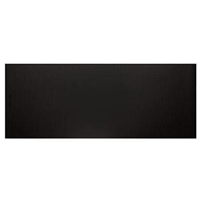 Hugger Mugger Ultimate Cushion Yoga mat - Black - Ultimate thick, grippy, soft yoga mat, extra long and wide, and extra cushion