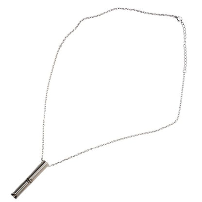 Hampton Distribution Anxiety Breathe Easy Necklace, Breathing Necklace for Stress & Anxiety Relief, Stainless Steel Anxiety Necklace, Breathe Free