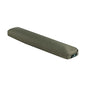 Hugger Mugger Pranayama Yoga Bolster - Very Firm, use Under Length of Spine for Deeper Breathing or Under Ankles, Handmade in The USA - color: Olive