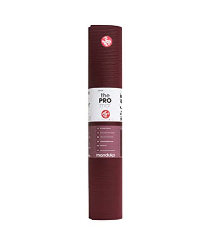 Manduka PRO Yoga Mat - 6mm | Lifetime Durability | Hygienic Construction | Premium Studio Quality | Teacher Approved - color: Verve, size: 85" x 26"
