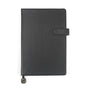 A5 Hard Cover Notebook with Pen Holder, Gold Edges & 180° Lay Flat - Large 5.7x8.4 Dot Grid, Bookmark, Gift Box - Durable Journal for Office, Study, Travel - Writers, Students(Black) - color: Black, style: Hard surface-Dotted