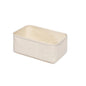 Foldable Storage Bins with Lids Cotton Canvas Rectangular Storage Box Ideal for Organization Lightweight and Durable (11.22 x 2.95 x 4.72) - size: 11.22 x 2.95 x 4.72"