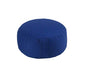 Round Buckwheat Zafu Meditation Cushion - color: Royal Blue