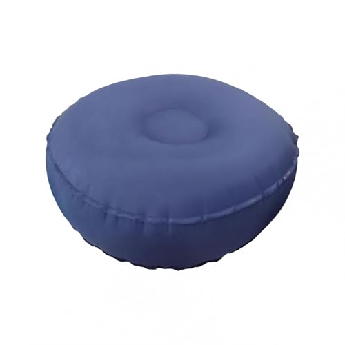 pistro Inflatable Meditation Cushion - Portable & Lightweight Yoga Pillow for Indoor Outdoor Travel Office- Black