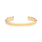 COBI Minimalist Stainless Steel Bracelet, Polished Chunky Open Bangle,Twisted Rope Cuff Bracelet, Durable Hypoallergenic Stackable Jewelry 5.6/5.7/5.9 Inch - style: Thin Bangle - Gold