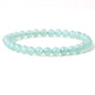 Handmade Stretch Elastic Bracelet Natural Stone Crystal Healing Power Energy Gifts for Reiki Nature's Beauty and Spiritual Essence Unisex 6mm - color: Green Adventurine