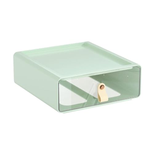 HBJWOV Desktop Storage Box With Lid Sundries Kitchen Organizer Toy Storage Baskets Home Supplies(E) - color: E