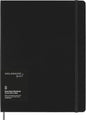 Moleskine Smart Notebook, Smart Writing System, Digital Notepad with Hard Cover, Ruled Pages and Elastic Closure, Size Extra Large 19 x 25 cm, Colour Black