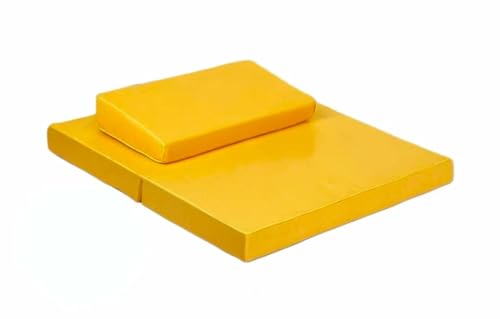 Meditation Mats,Futons, Household Folding, Thickened Fabrics, Coconut Palm, Kneeling Mats(Size:28x28inch,Color:yellow1) - color: Yellow1, size: 28x28inch