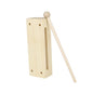 BESPORTBLE Orff Musical Wood Block Percussion Instrument with Mallet Double Tone Rhythm Block for Kids Educational Music Toy for Early Learning