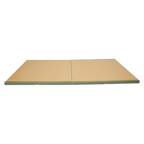 Tatami Mattress, Foldable Floor Mattress, Meditation Mat for Sleeping, Meditation, Yoga - color: Green